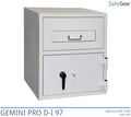 Gemini Pro D-I 97 Deposit Safe (119 L) - Burglary Test D-I - Key Lock