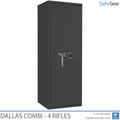 Dallas Combi 4 - Gun Safe (4 Rifles) - Burglary Test Grade I