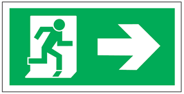 Nødudgang - Højre
