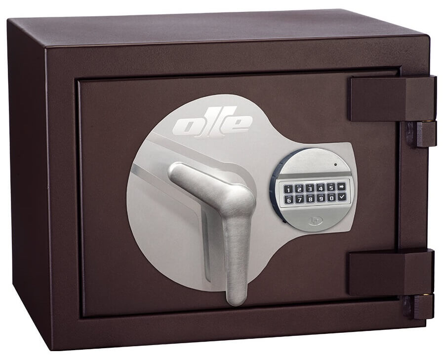 Ollé III-1 Grade 3 safe with code lock, front view