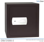 Caja Fuerte - Ollé S1003 - Cerradura Llave - con Buzón