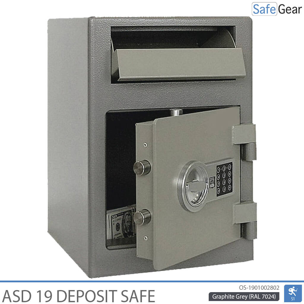 ASD 19 Vhadzovací Trezor (50 L) – Trieda odolnosti proti vlámaniu S1