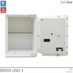 Brixia Uno 3 Trezor (66 L) – Skúšobná trieda odolnosti proti vlámaniu I – Kódový Zámok