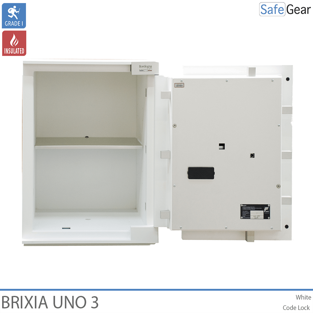 Brixia Uno 3 Trezor (66 L) – Skúšobná trieda odolnosti proti vlámaniu I – Kódový Zámok