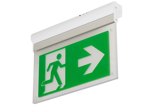Emergency Exit Sign with Light