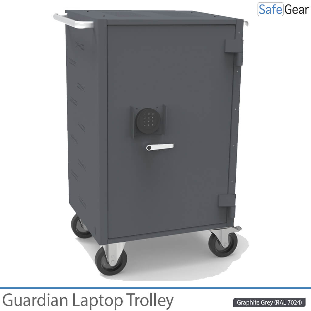Guardian 1200 vozík na počítače – 20 notebookov s nabíjaním