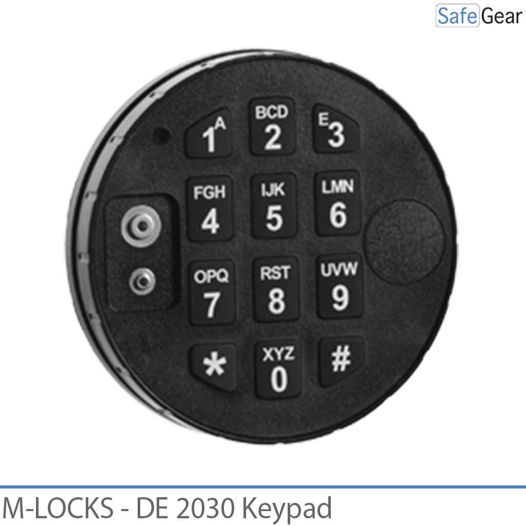 M-Locks DE 2010 / DE 2020 / DE 2030 klávesnica