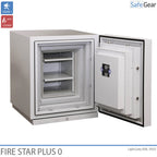 Fire Star Plus 0 Ohňovzdorný Dátový Trezor (44 LTO) – Skúška proti vlámaniu Trieda I / Požiarna skúška 120 min