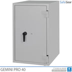 Gemini Pro 40 Trezor pre lekáreň (180 litrov) – 4 zásuvky – 2 police – Test odolnosti proti vlámaniu Trieda I – Kľúčový zámok