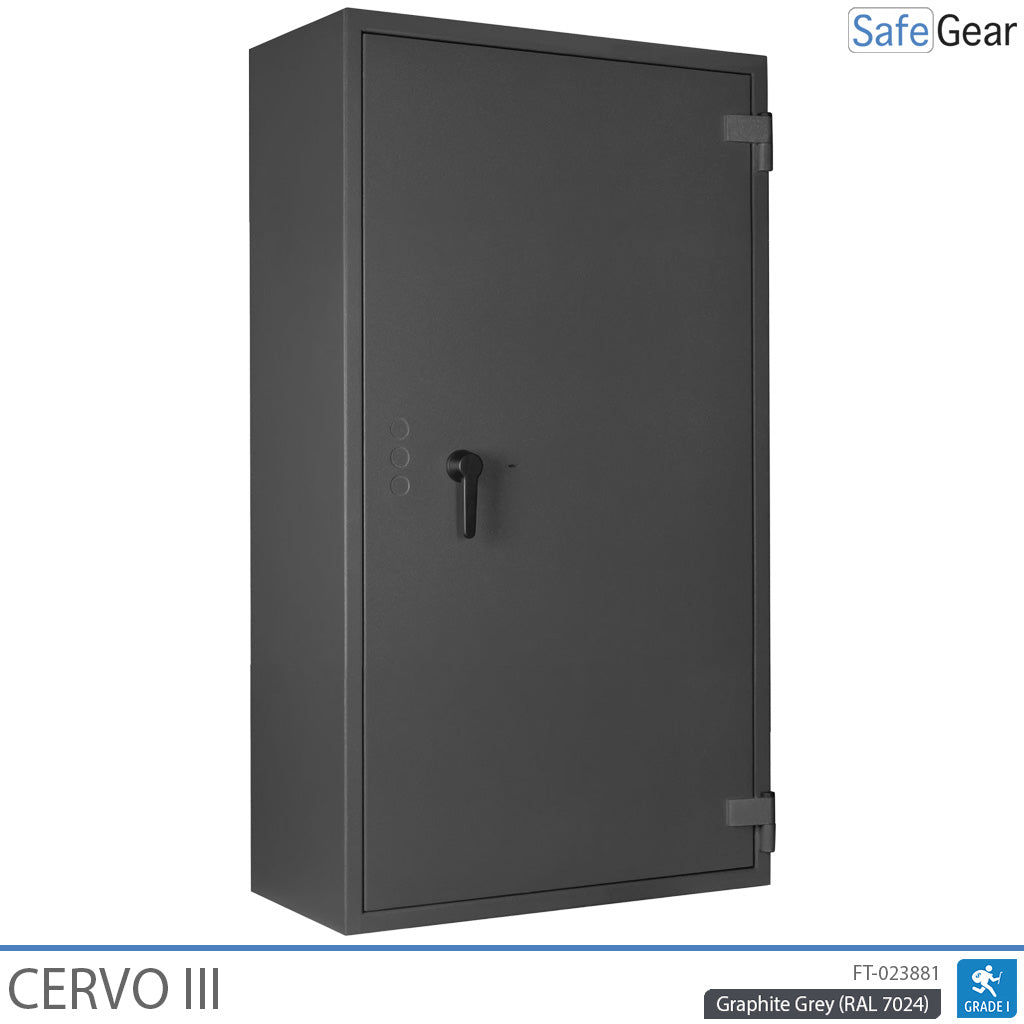 Cervo III – Zbrojnica – (12 pušiek) – Test odolnosti proti vlámaniu Trieda 1