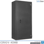 Cervo V Combi – Skriňa na zbrane – (7 pušiek) – Test odolnosti proti vlámaniu Trieda 1
