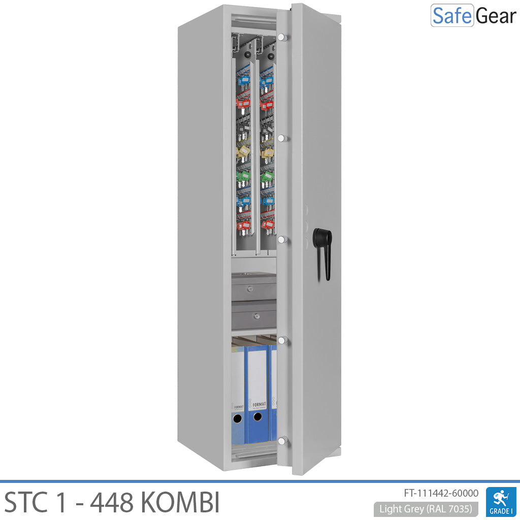 STC 1 – 448 Kombi – 448 kľúčov (125 L) – Odolnosť proti vlámaniu Trieda I – Kódový Zámok