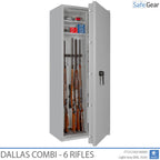 Dallas Combi - Trezor Na Zbrane (6 pušiek) - Trieda 1 podľa testu odolnosti proti vlámaniu