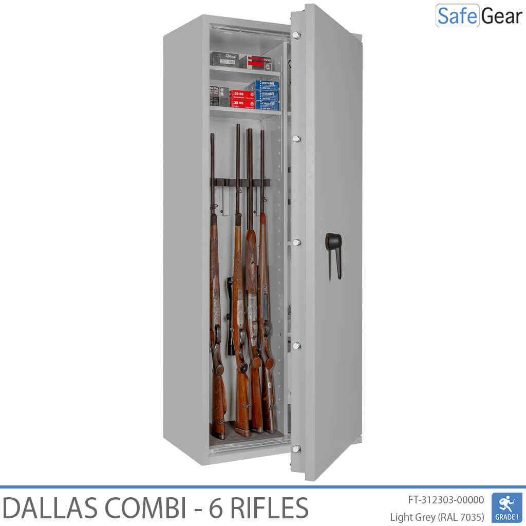 Dallas Combi - Trezor Na Zbrane (6 pušiek) - Trieda 1 podľa testu odolnosti proti vlámaniu