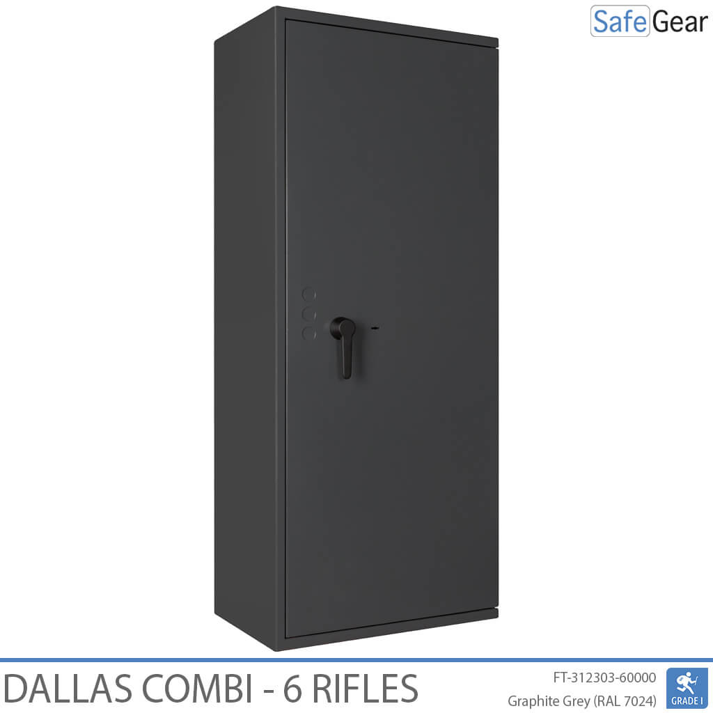Dallas Combi - Trezor Na Zbrane (6 pušiek) - Trieda 1 podľa testu odolnosti proti vlámaniu