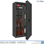 Dallas Combi - Trezor Na Zbrane (8 pušiek) - Trieda 1 odolnosti proti vlámaniu