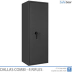 Dallas Combi – Trezor Na Zbrane (4 pušky) – Trieda 1 s testom odolnosti proti vlámaniu