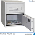 Gemini Pro SL 97 Vhadzovací Trezor (119 L) – Test odolnosti proti vlámaniu D-I – Kódový zámok s 9 používateľskými kódmi