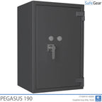Trezor Pegasus IV (190 L) – Skúška odolnosti proti vlámaniu Trieda 4