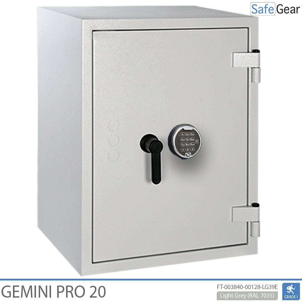 Gemini Pro 40 – Trezor pre lekáreň (180 litrov) – 6 zásuviek – Test odolnosti proti vlámaniu Trieda I