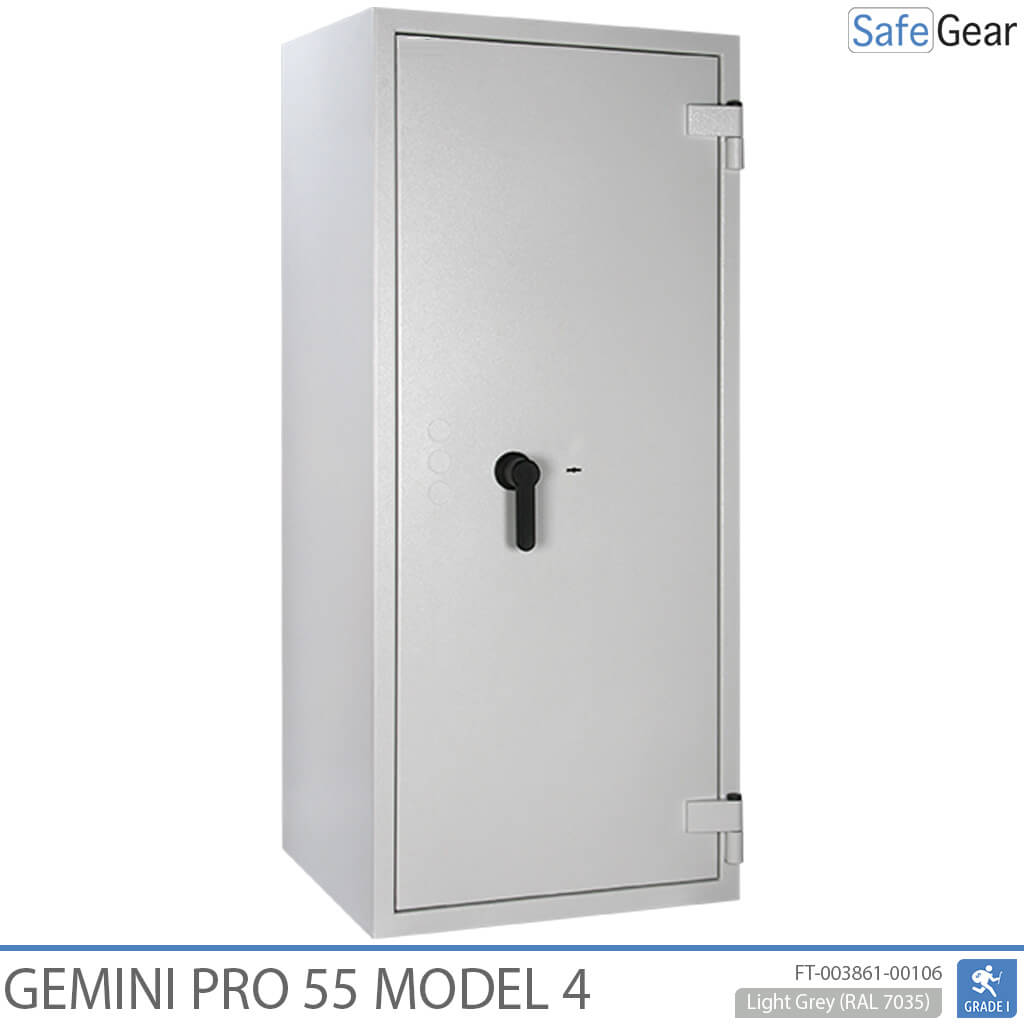 Gemini Pro 55 – Trezor pre lekáreň (292 litrov) – 7 zásuviek – 1 polica – Test odolnosti proti vlámaniu Trieda 1