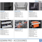 Gemini Pro 50 - Security Safe (219 Liters) - Burglary Test Grade 1
