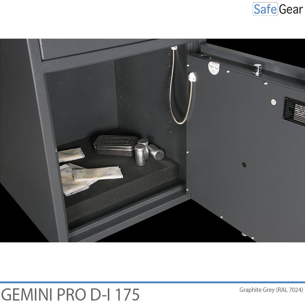 Gemini Pro D-I 340 Vhadzovací Trezor (384 L) – skúška odolnosti proti vlámaniu D-I – kľúčový zámok