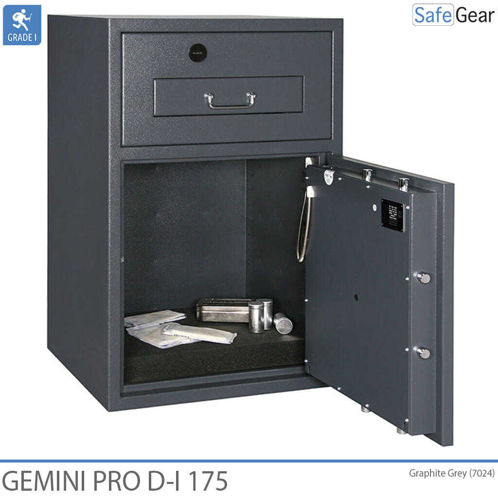 Gemini Pro D-I 340 Vhadzovací Trezor (384 L) – skúška odolnosti proti vlámaniu D-I – kľúčový zámok