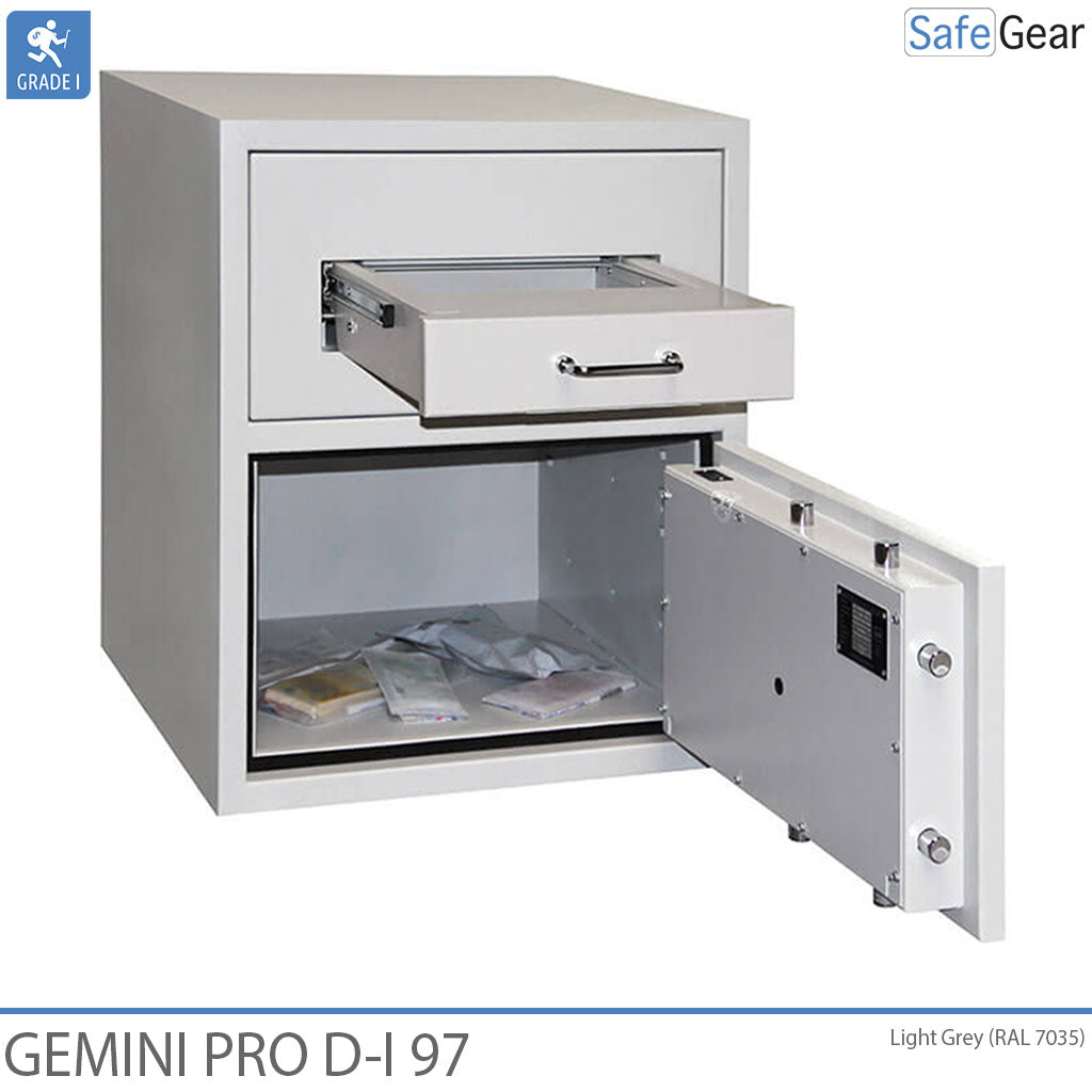 Gemini Pro D-I 97 Vhadzovací Trezor (119 L) – skúška odolnosti proti vlámaniu D-I – kľúčový zámok