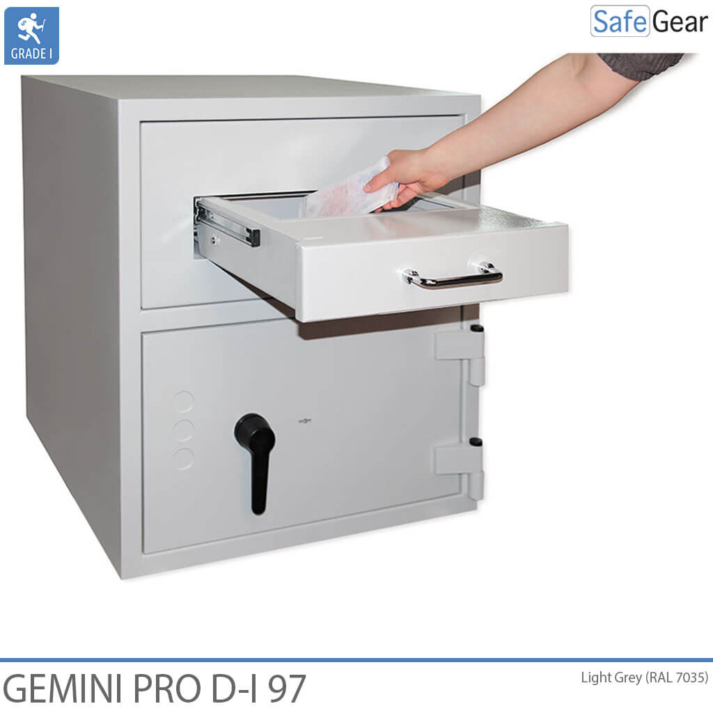 Gemini Pro D-I 97 Vhadzovací Trezor (119 L) – skúška odolnosti proti vlámaniu D-I – kľúčový zámok