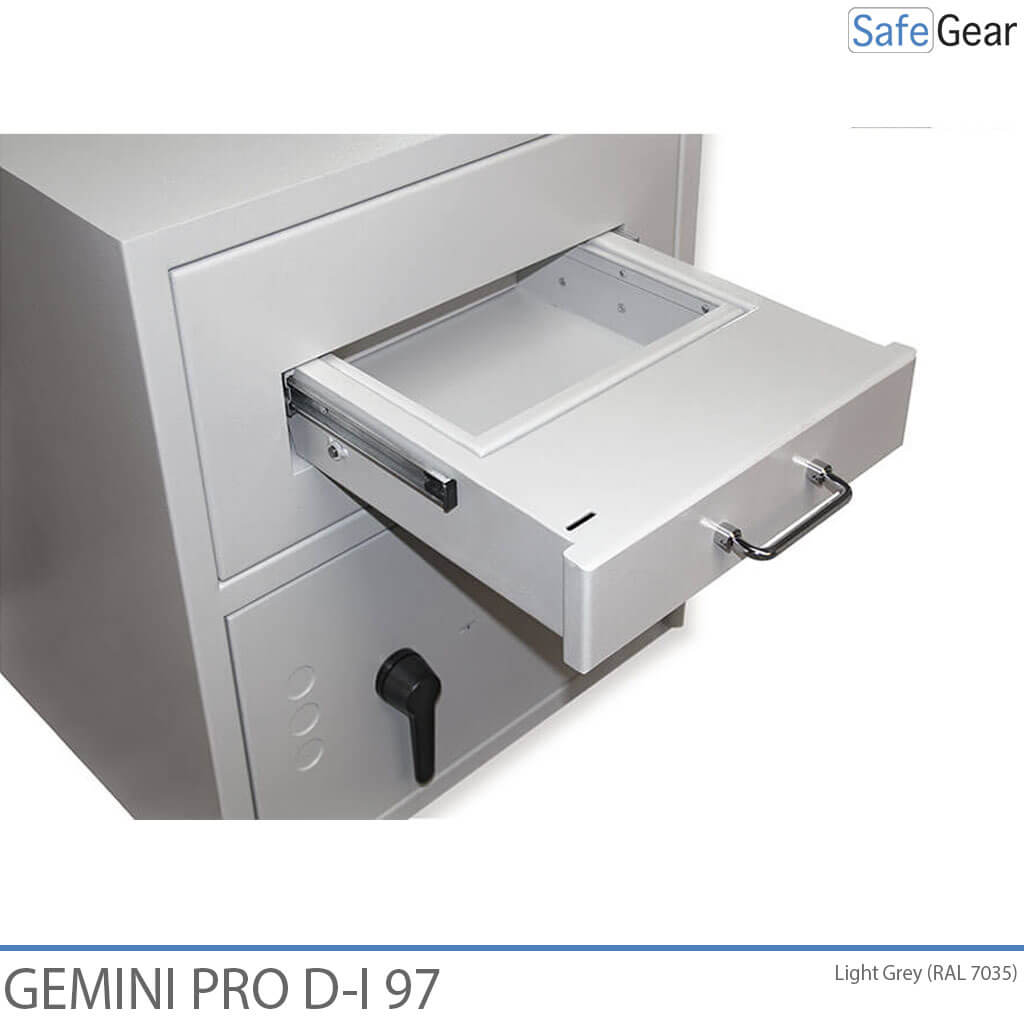Gemini Pro D-I 97 Vhadzovací Trezor (119 L) – skúška odolnosti proti vlámaniu D-I – kľúčový zámok