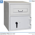 Gemini Pro D-I 97 Vhadzovací Trezor (119 L) – skúška odolnosti proti vlámaniu D-I – kľúčový zámok