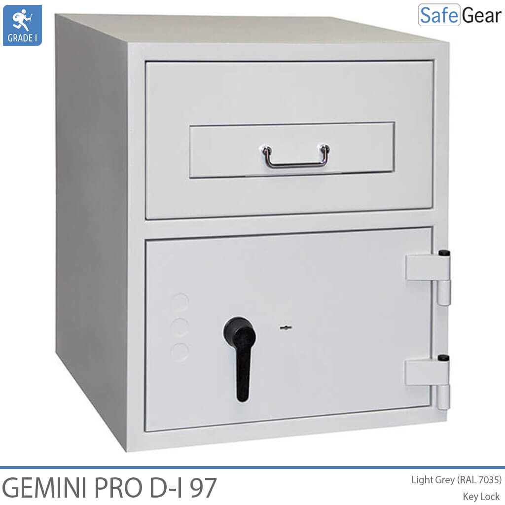 Gemini Pro D-I 97 Vhadzovací Trezor (119 L) – skúška odolnosti proti vlámaniu D-I – kľúčový zámok