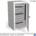 Guardian 1000 – 10 notebookov s nabíjaním – Test odolnosti proti vlámaniu SSF 3494