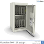Guardian 700 – 12 notebookov s nabíjaním – test odolnosti proti vlámaniu SSF 3492