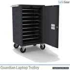 Guardian 1200 Computer Cart - 20 Laptops with Charging