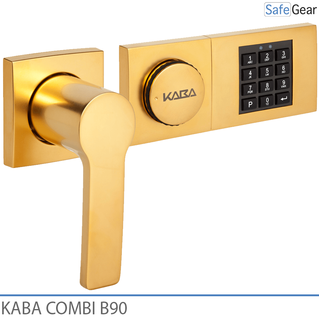 Kombinačný zámok Kaba Combi B90 na trezor s núdzovým kľúčom