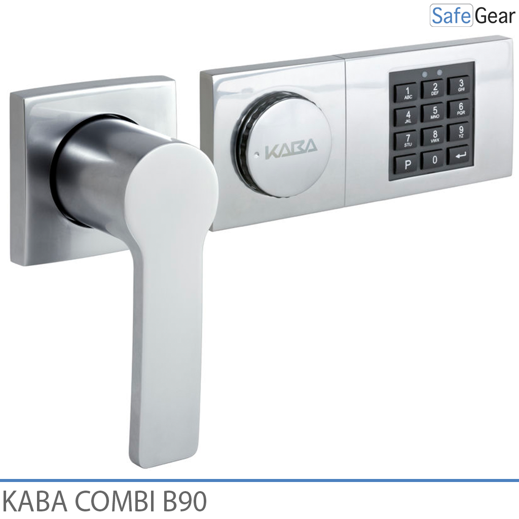 Kombinačný zámok Kaba Combi B90 na trezor s núdzovým kľúčom