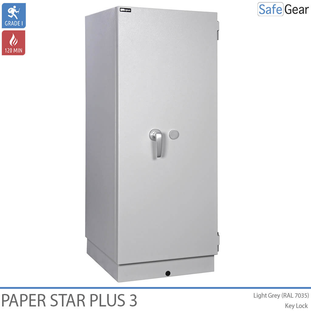 Paper Star Plus 3 Ohňovzdorná Skriňa (196 L) – Trieda odolnosti proti vlámaniu I / Požiarna odolnosť 120 min