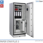 Paper Star Plus 4 Fire Cabinet (456 L) - Burglary Test Grade I / Fire Test 120 min