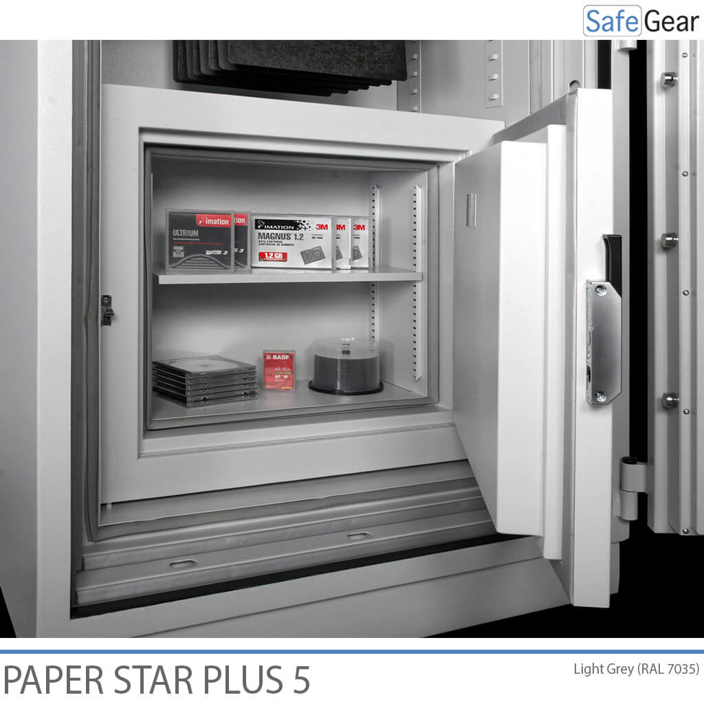 Paper Star Plus 5 Ohňovzdorná Skriňa (560 L) – Trieda I v teste odolnosti proti vlámaniu / 120 minút v teste požiarnej odolnosti
