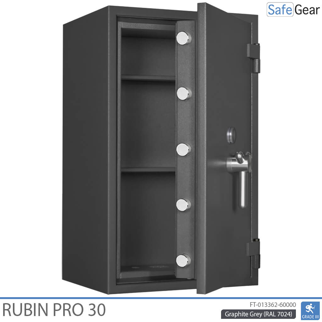 Rubin Pro 30 - Bezpečnostný trezor (145 litrov) - Trieda 3 podľa testu odolnosti proti vlámaniu