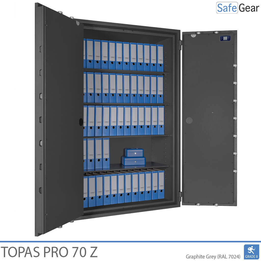 Topas Pro 70 Z Trezor (781 L) – Trieda odolnosti proti vlámaniu II