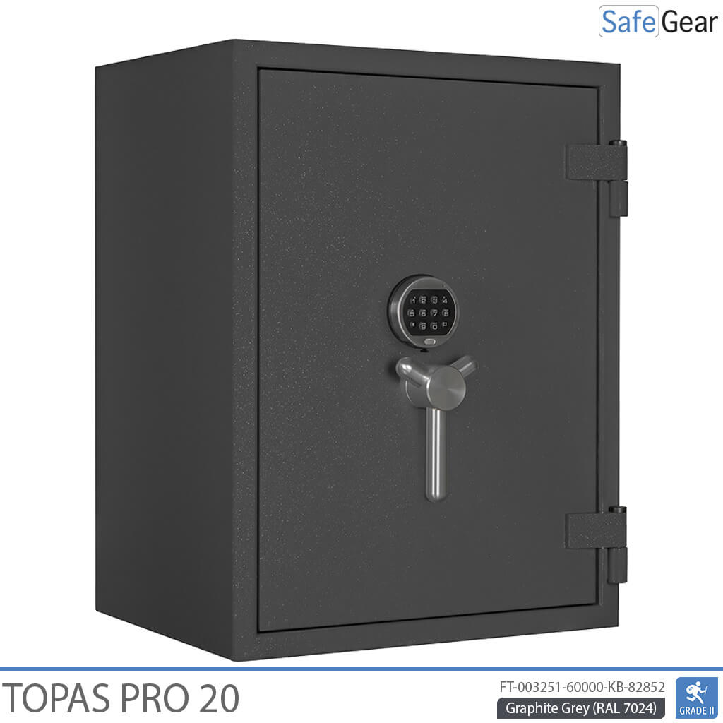 Topas Pro 20 Trezor (125 L) – Trieda odolnosti proti vlámaniu II