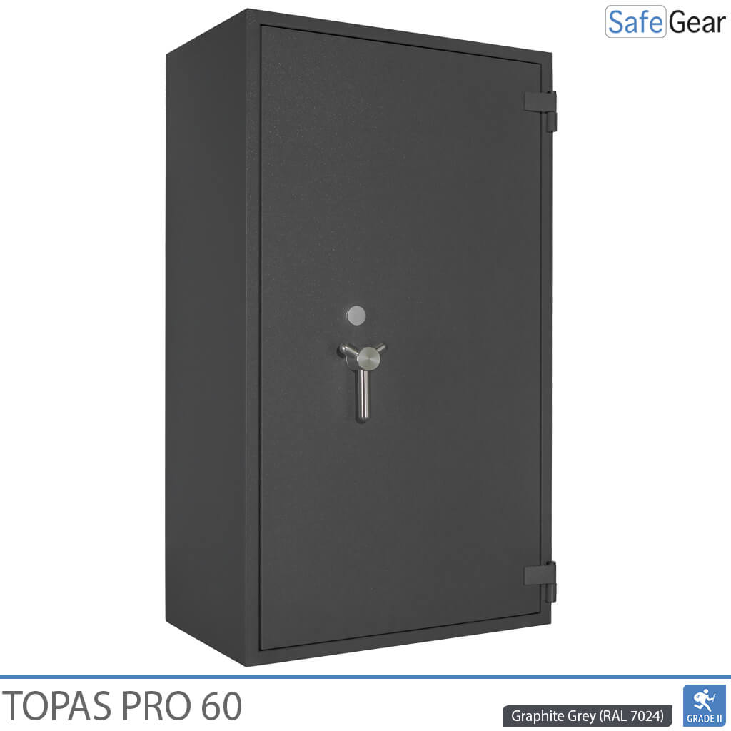 Topas Pro 60 Trezor (433 L) – Trieda odolnosti proti vlámaniu II