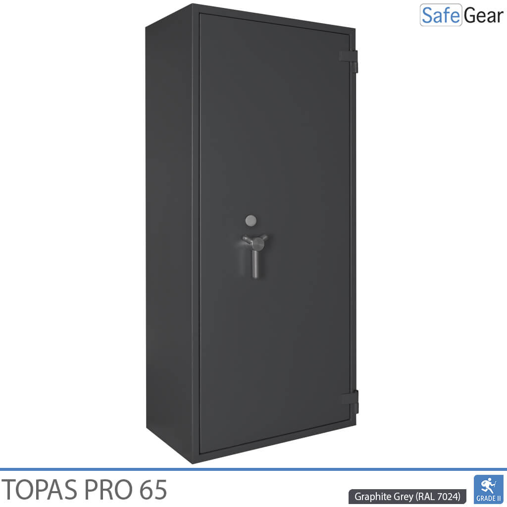 Trezor Topas Pro 65 (536 L) – Trieda odolnosti proti vlámaniu II