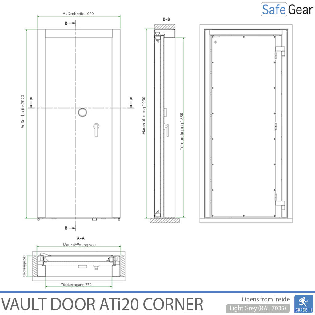 Vault Door - ATi3-20 - Grade 3
