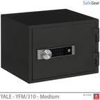 Yale YFM310 ohňovzdorný (16 l) stredný – Trezory – Požiarna Ochrana 60