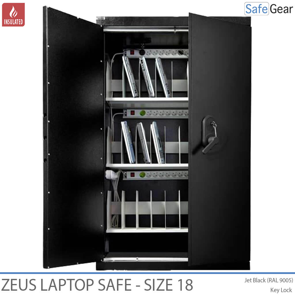 Zeus 24 – trezor na notebooky (48 notebookov) – zámok na kľúč